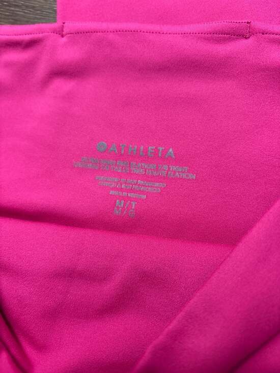 Athleta Pink Elation Ultra High Rise 7/8 Tight Leggings Size M/T - Picture 4 of 5